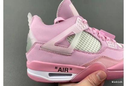 PINK Air Jordan 4 1010